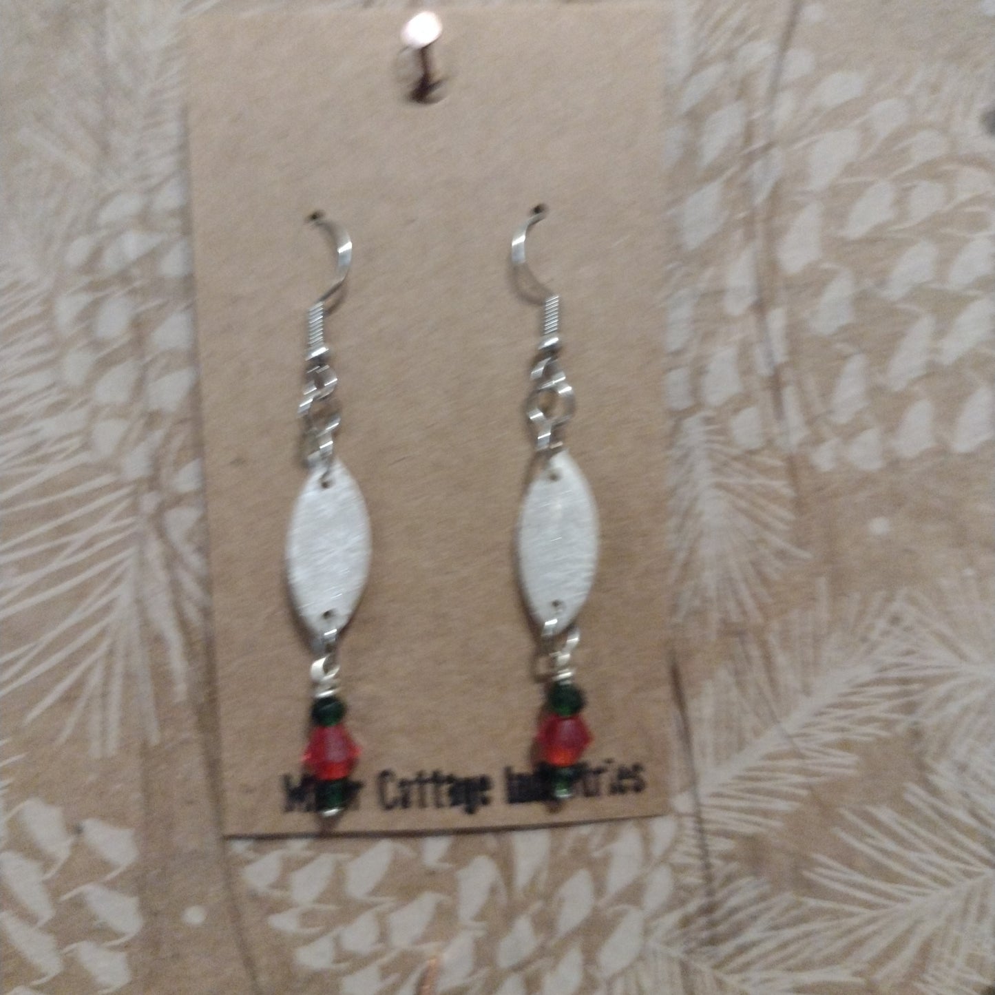 Red and green dangles