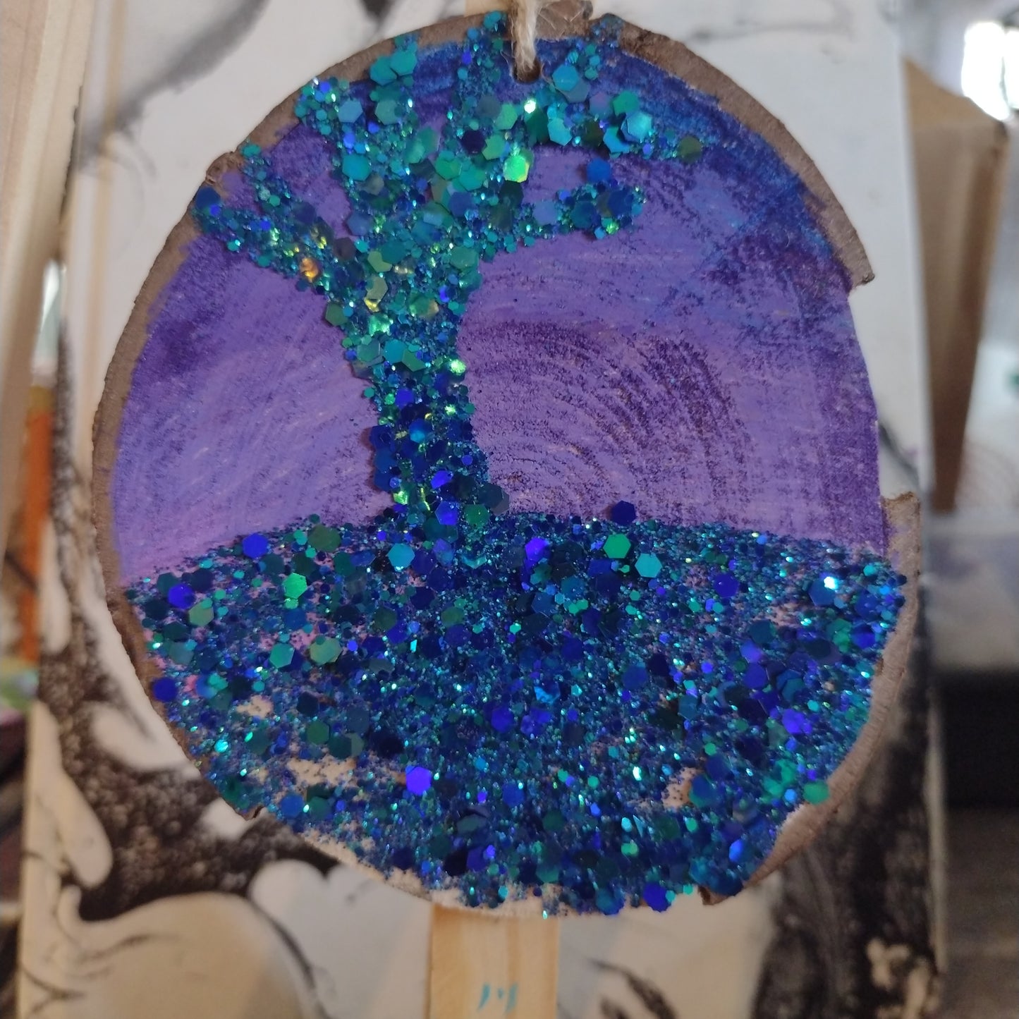 Hand painted ornaments