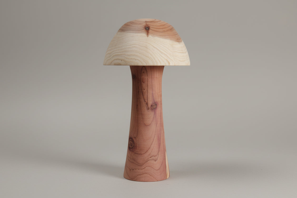 Large mushroom ornament