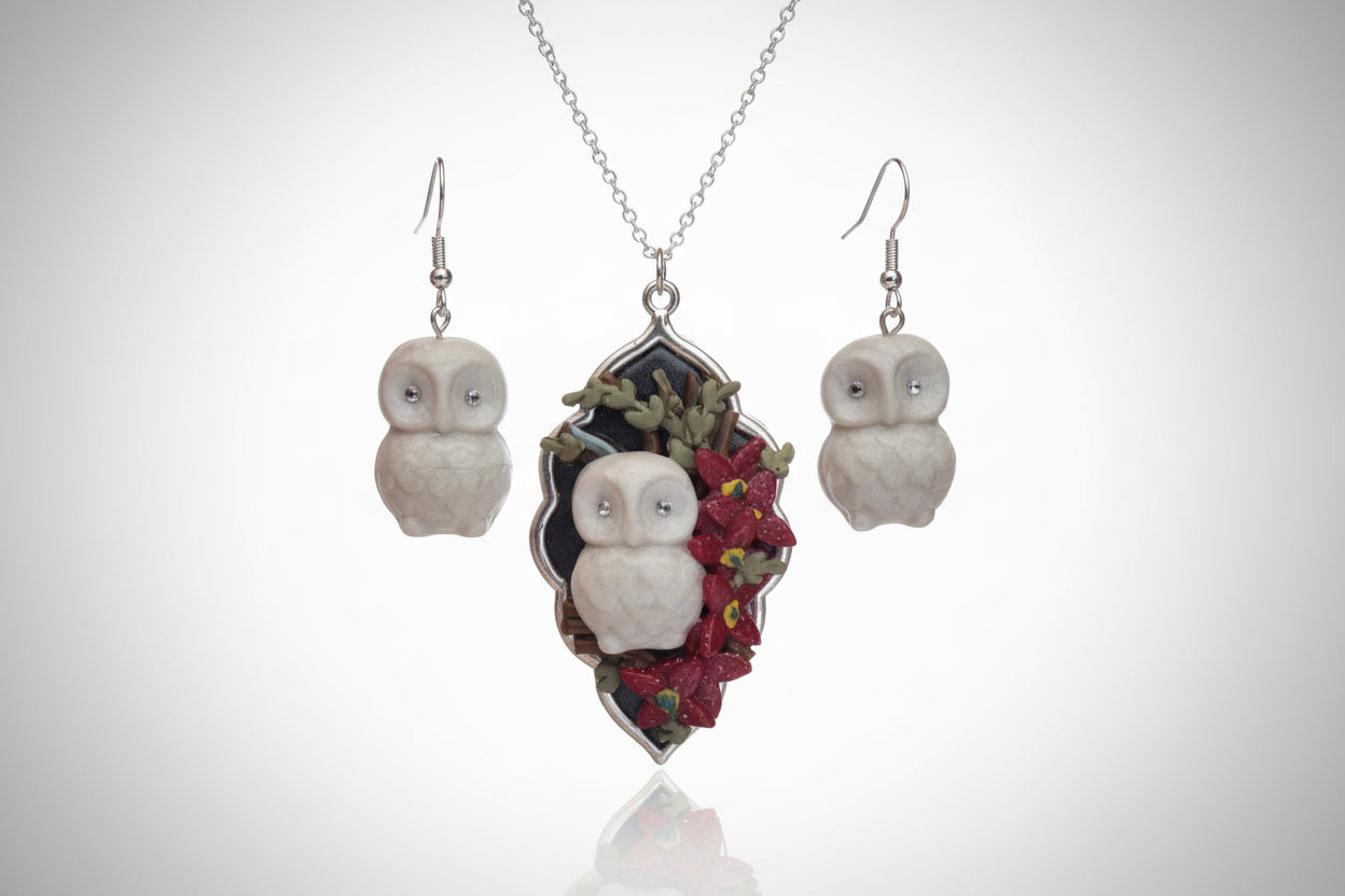 White owl set