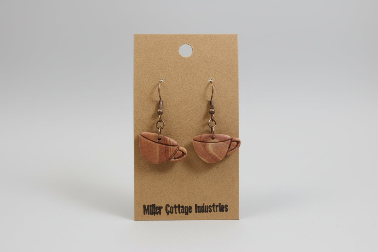 Copper coffee cup