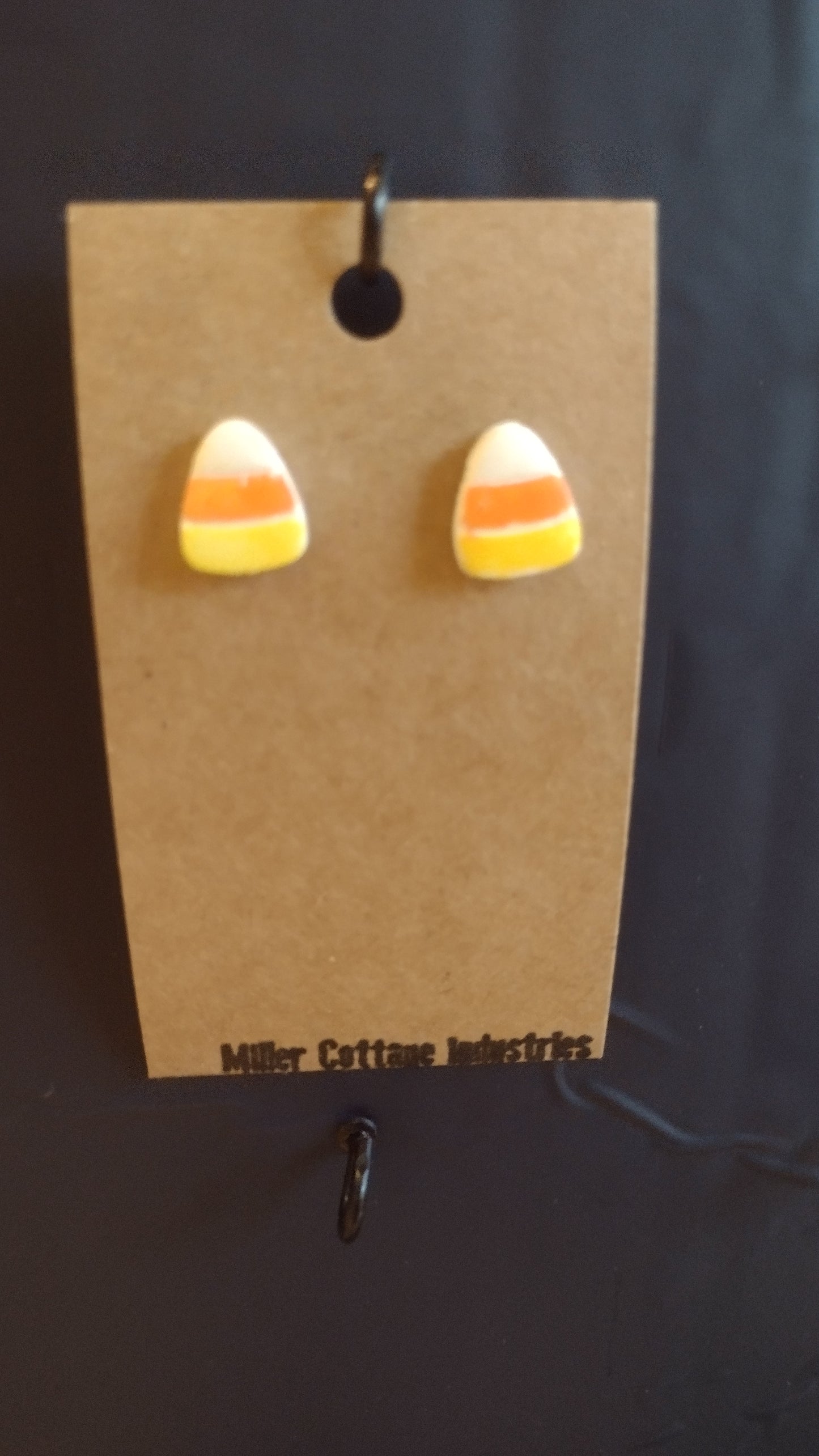 Candy corn stud