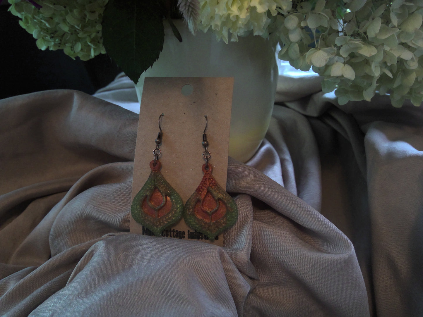 Green and Copper Dangle