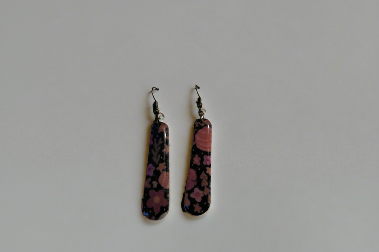 pumpkin and flowers dangle