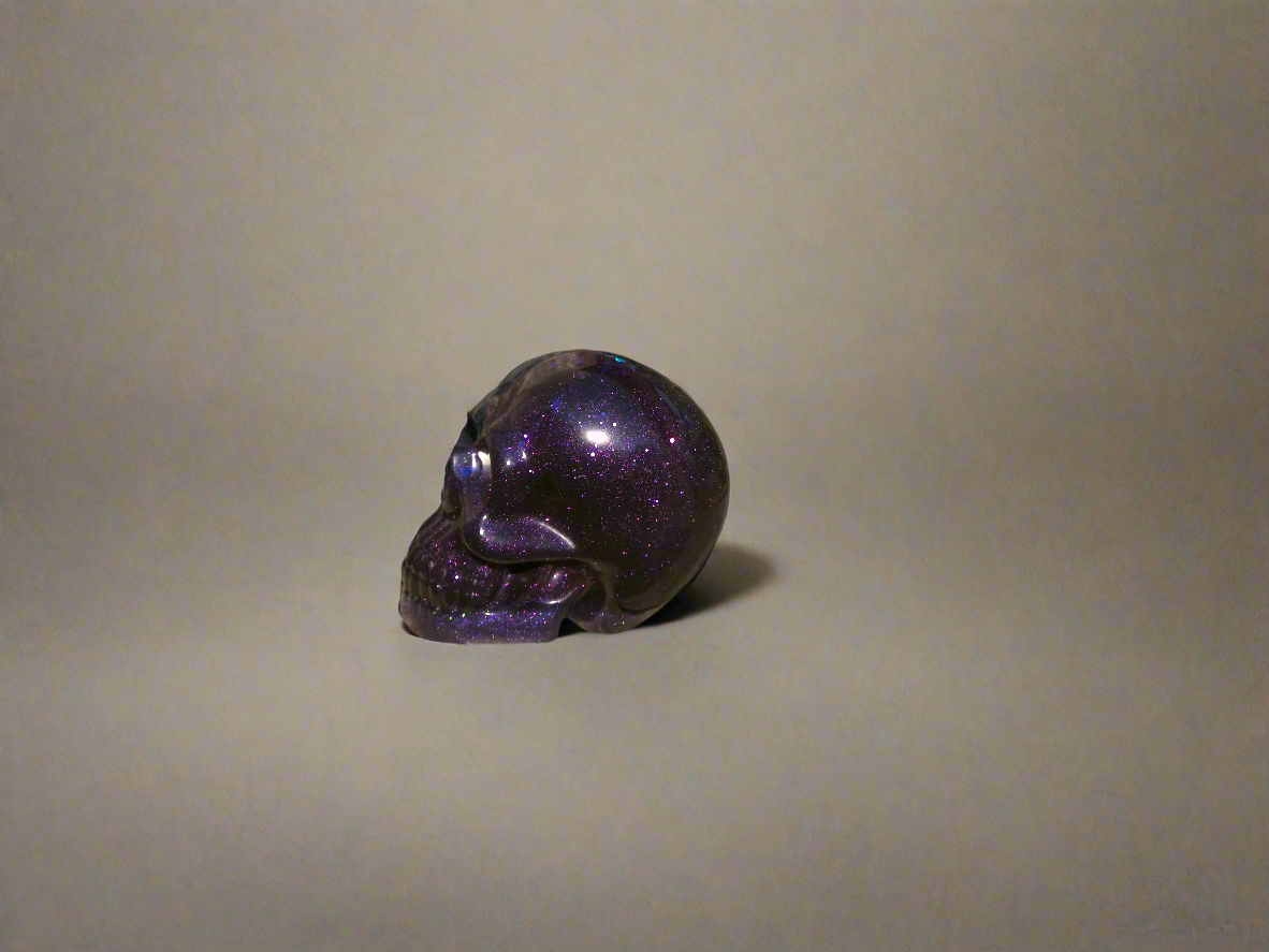 purple skull