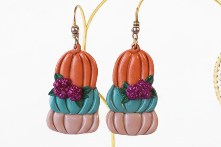stacked pumpkins