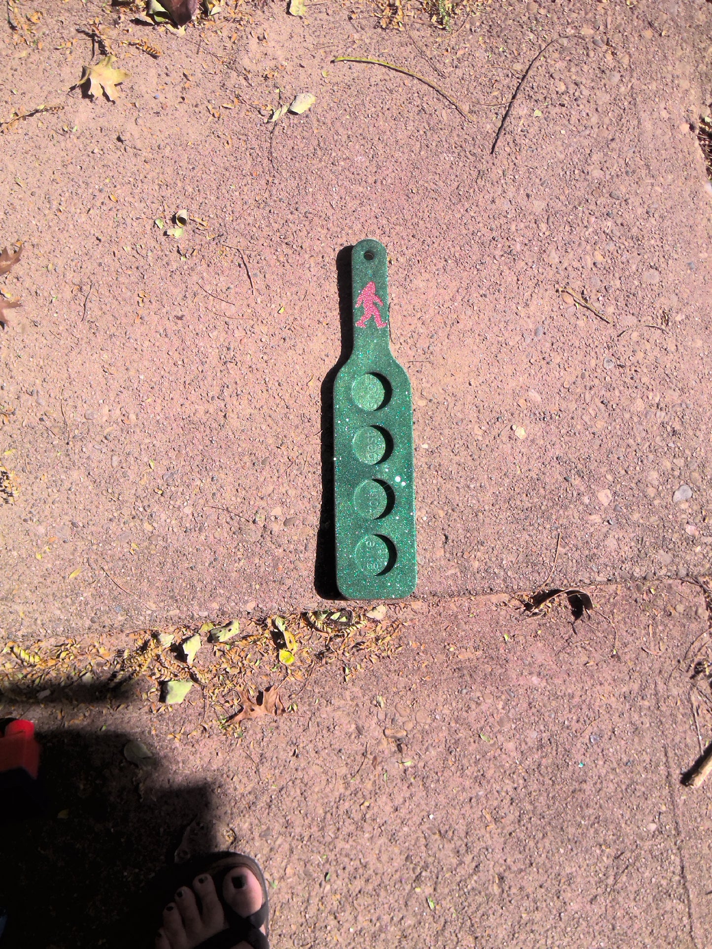 bigfoot shot glass holder