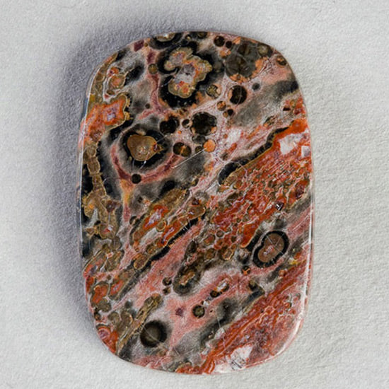 leopard skin jasper jewelry set