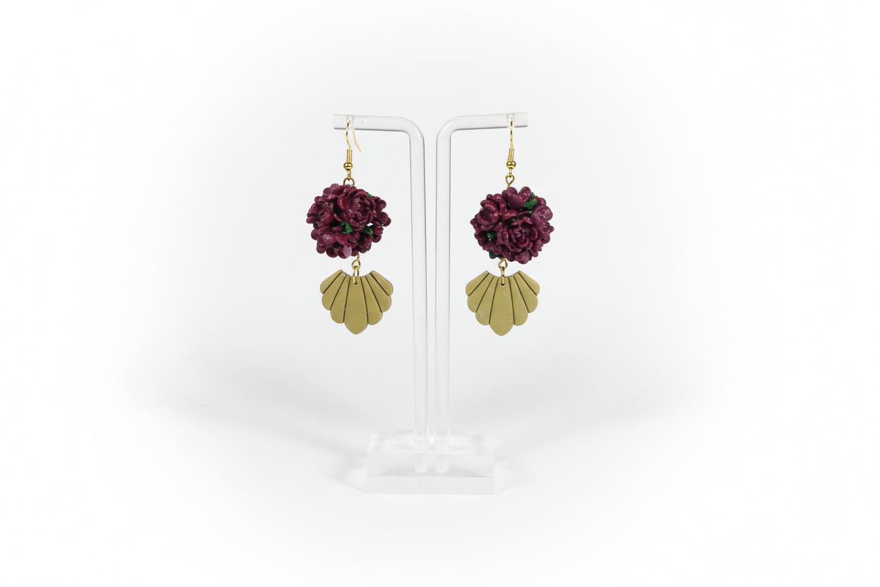 Rose bouquet art deco