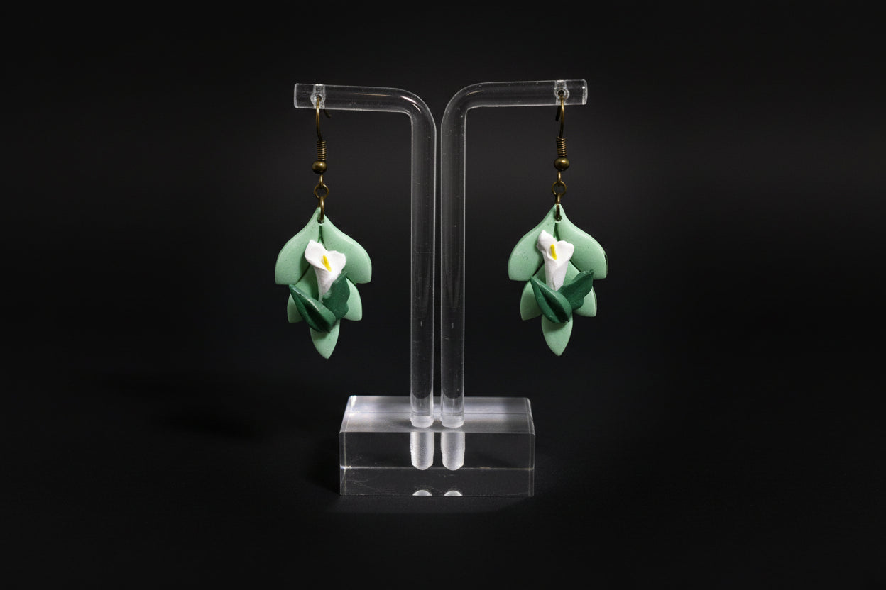 Cala lily art deco