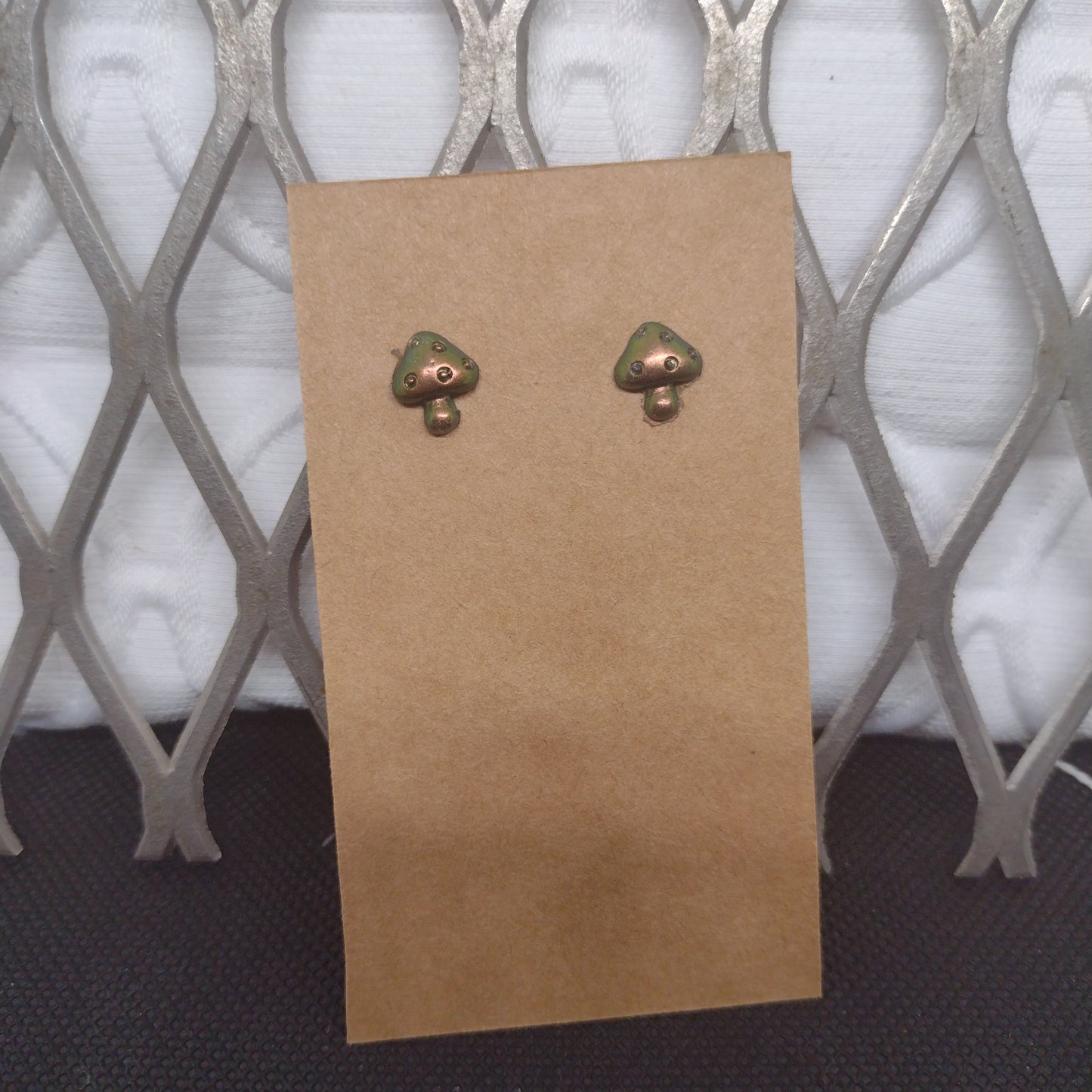 Green chrome mushrooms