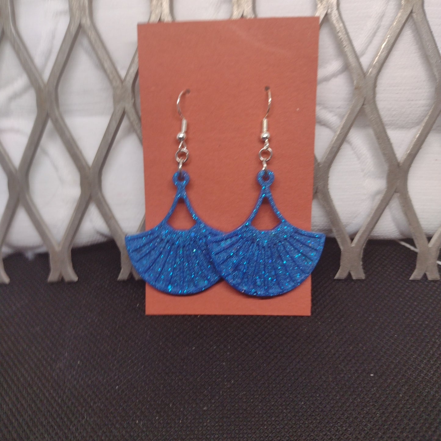 Blue fan