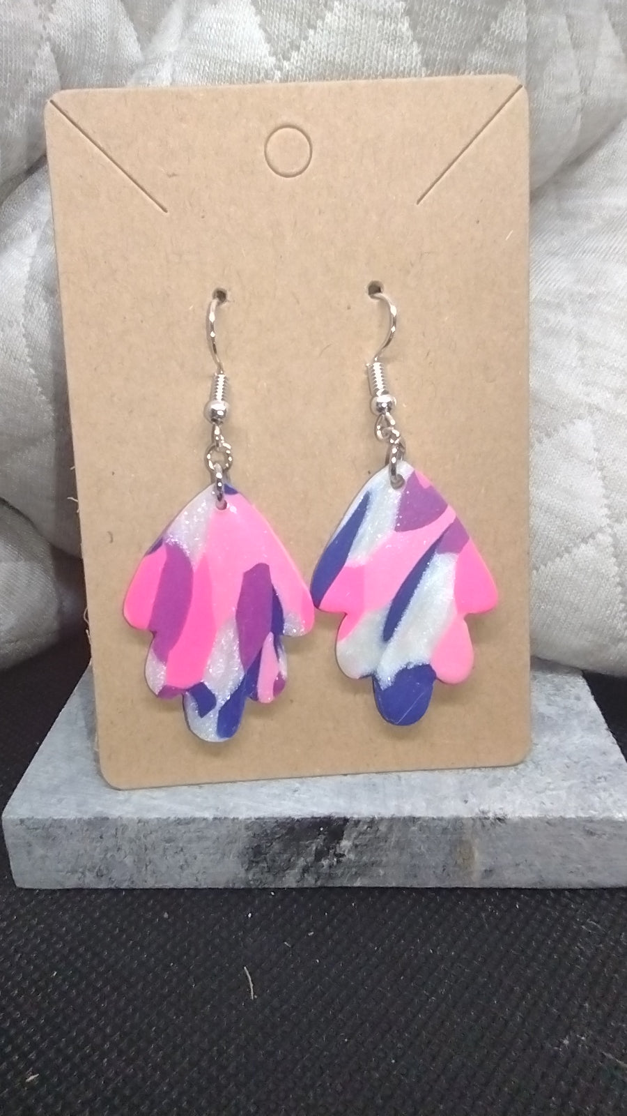 Pearly fan dangles
