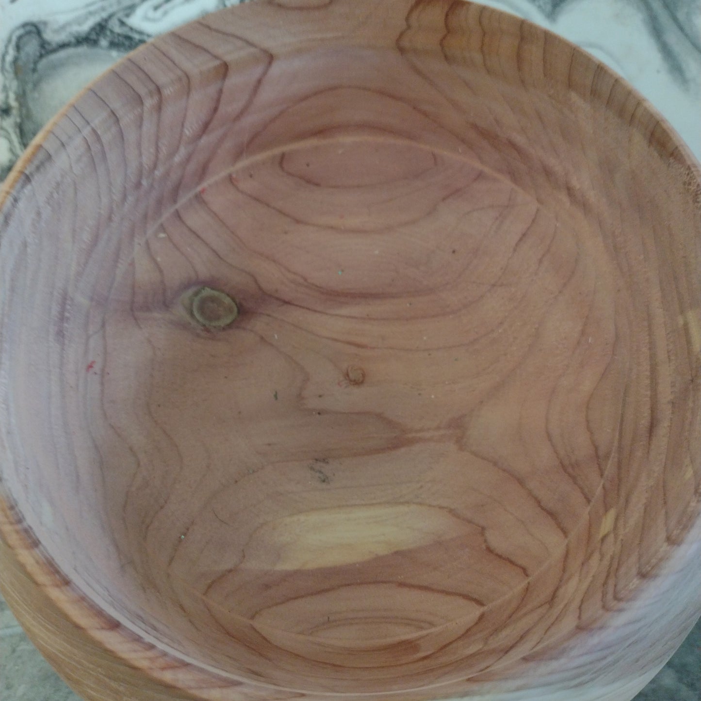 Small cedar bowl