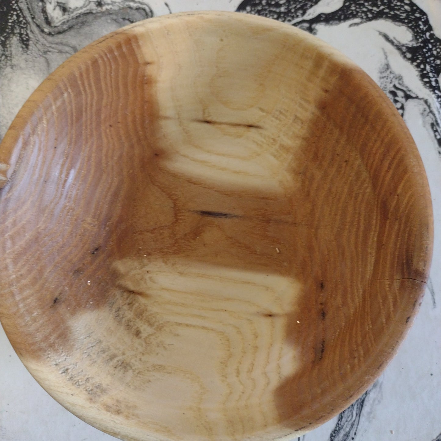 Mini wood bowl