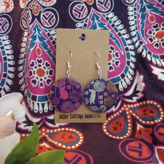 Purple Easter circle