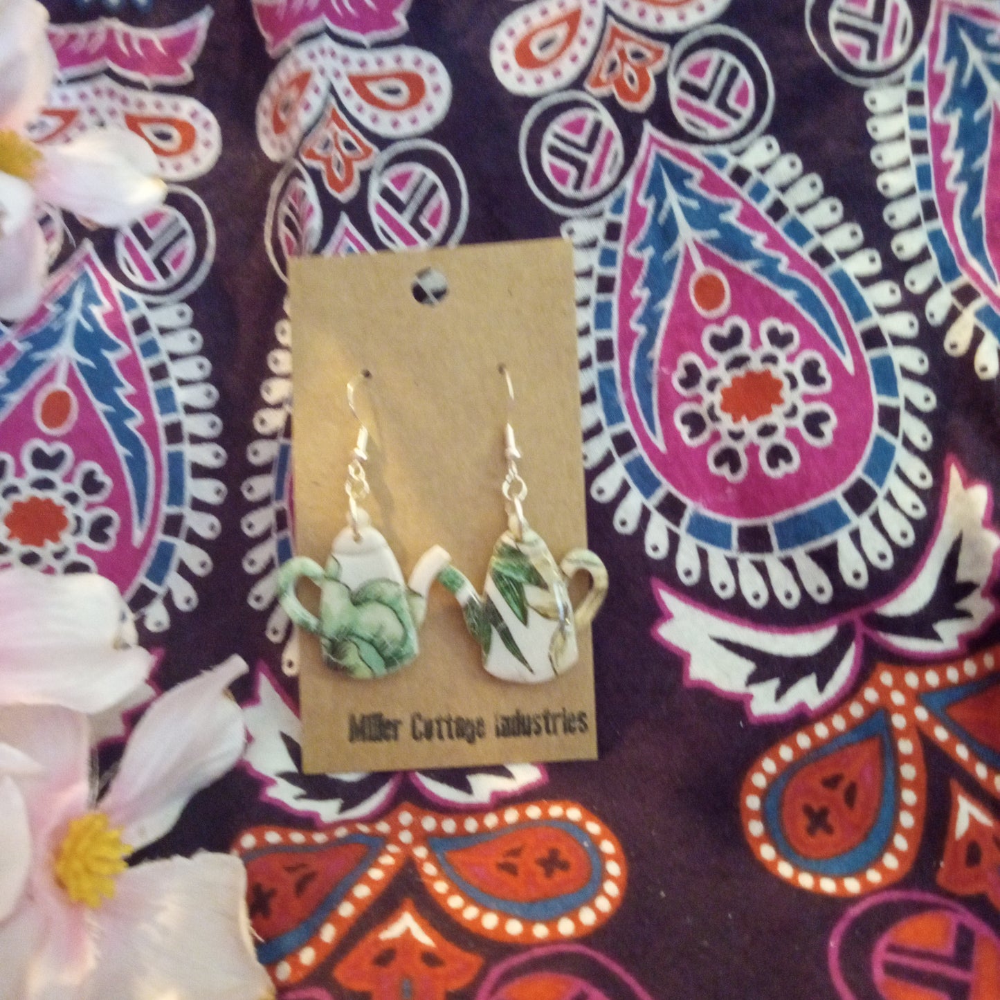 Botanical coffee pot