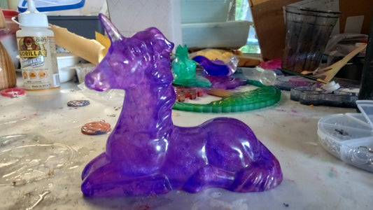 Purple unicorn