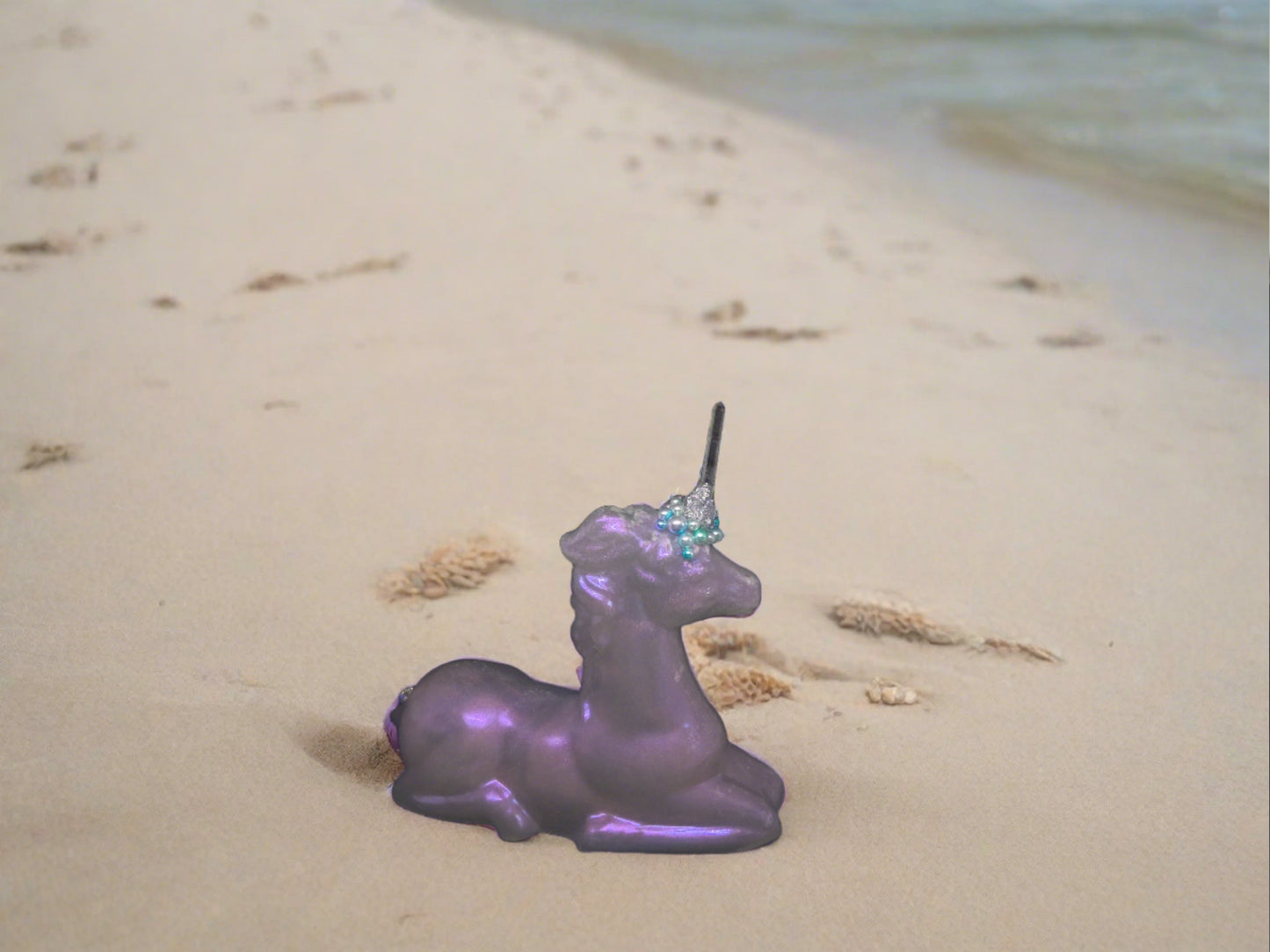 unicorn crystal and pearls