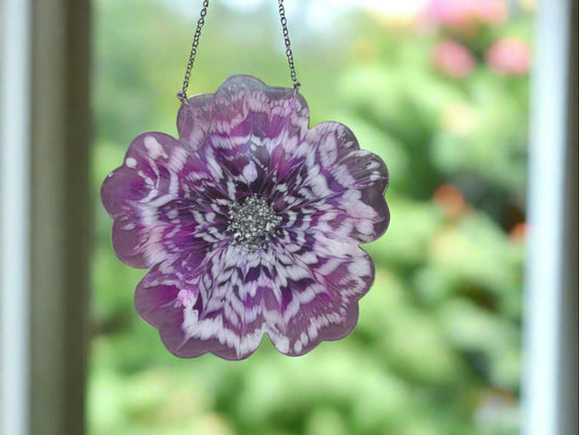 flower bloom pink hanging