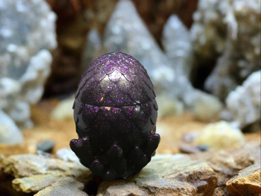 dragon egg glitter and chrome