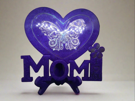 i love you mom purple