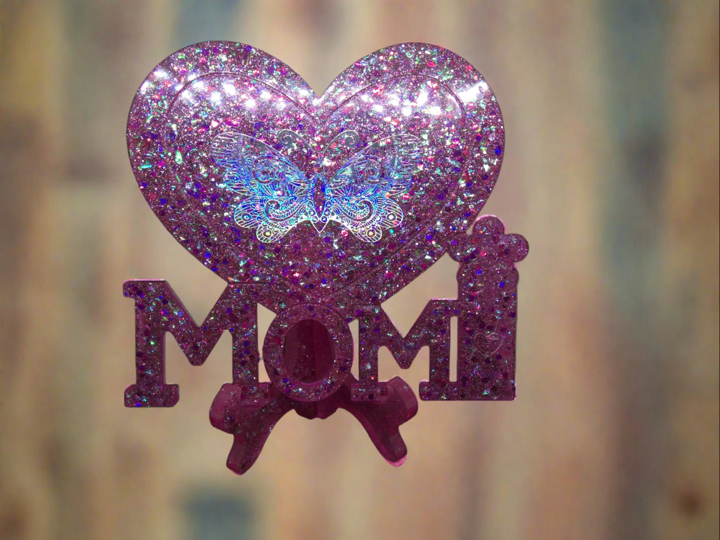 i love you mom pink