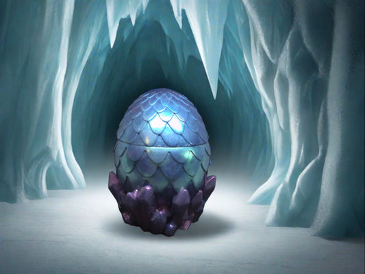 dragon egg frosted blue