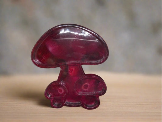 mushroom tray red