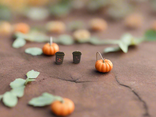 pumpkin spice latte stud
