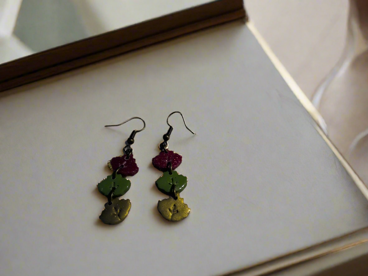 multi colored leaves