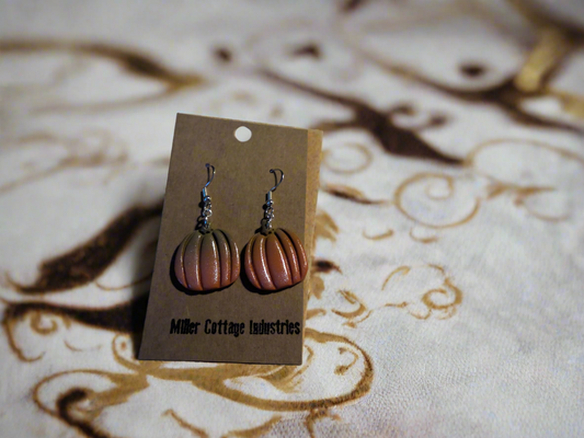 orange ombre pumpkin