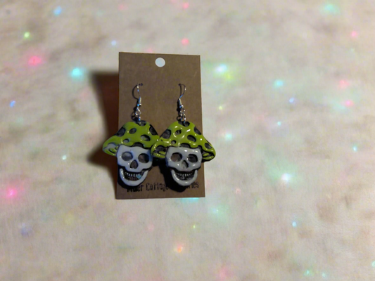 MUSHROOM SKULL HEAD green