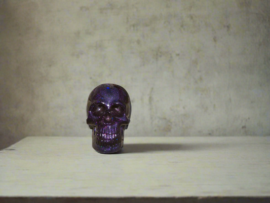 purple skull