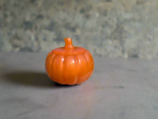 bright orange pumpkin