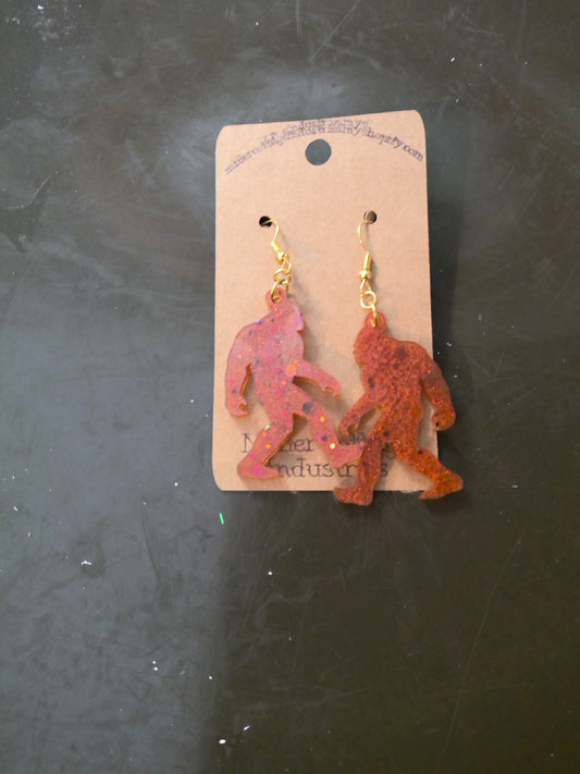 resin holographic bigfoot