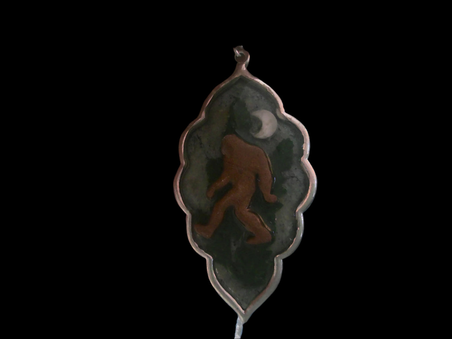 bigfoot necklace moon