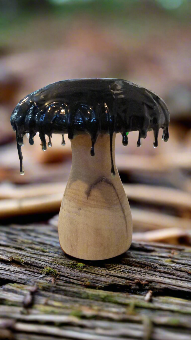 Drippy mushroom