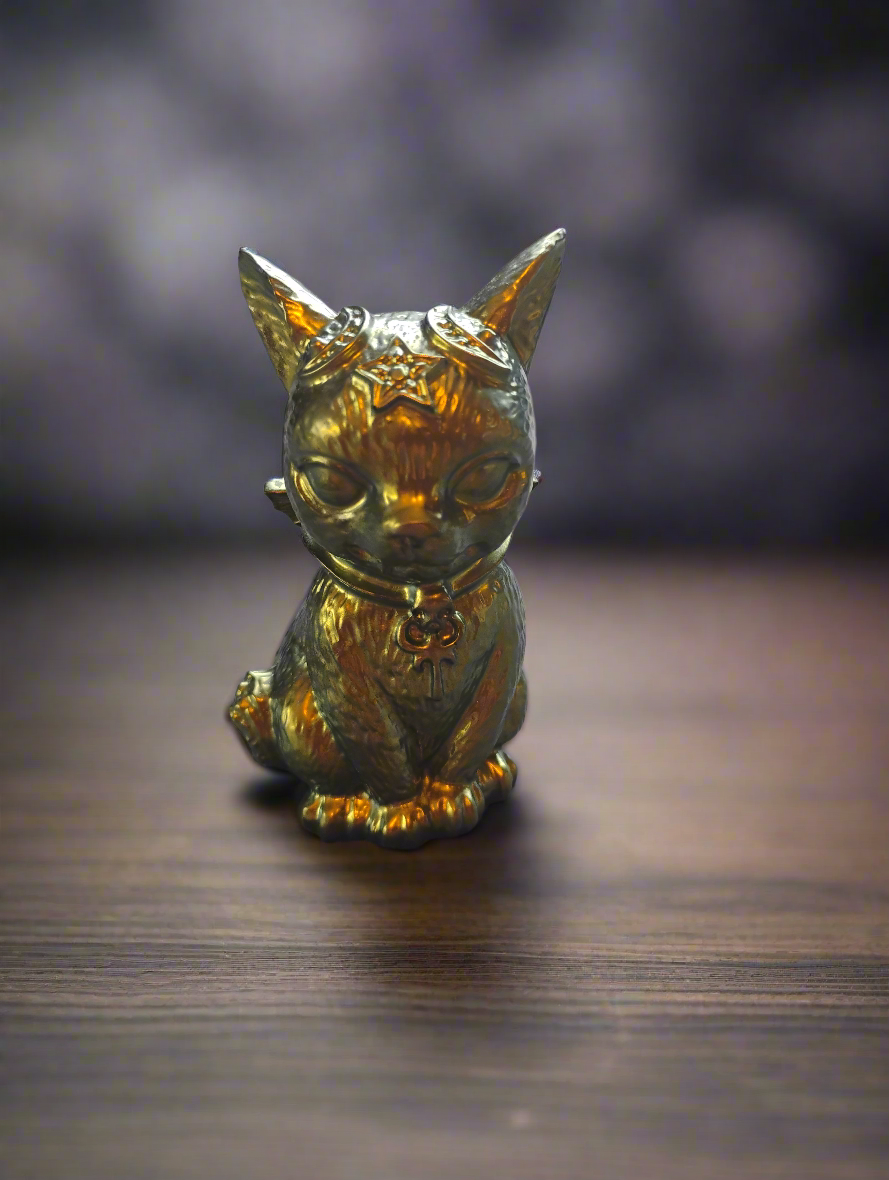 Bat wing chrome kitty
