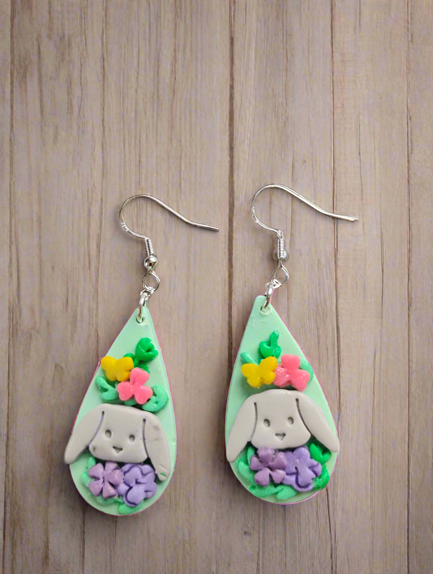 Bunny flowers butterfly