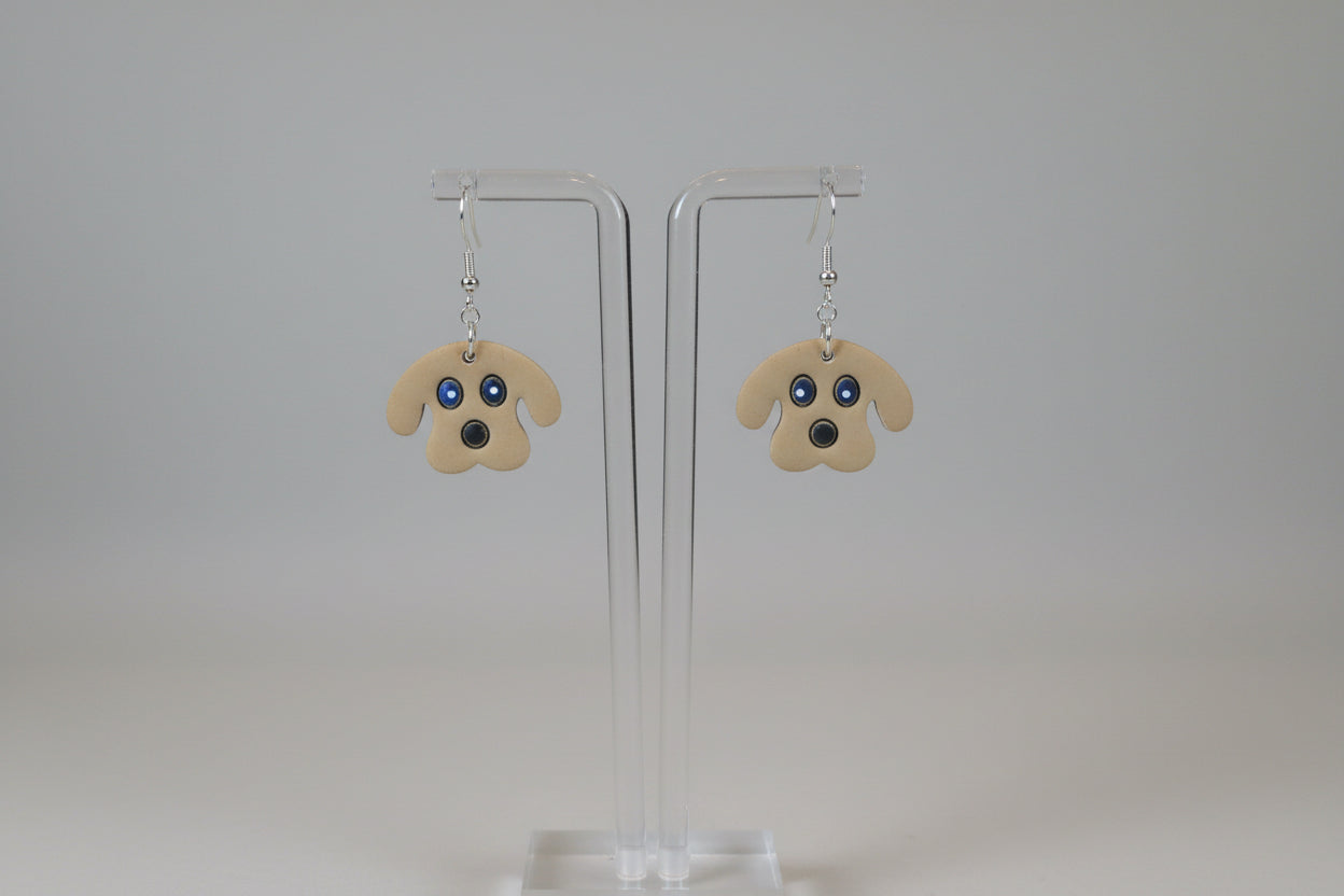 Dog face light brown