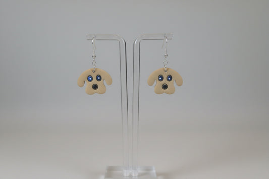 Dog face light brown