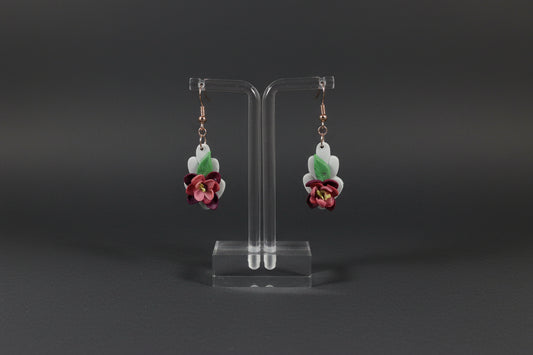 Tricolor magnolia art deco