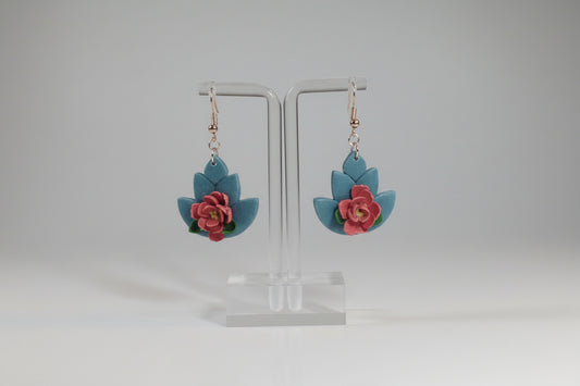 Magnolia teal art deco