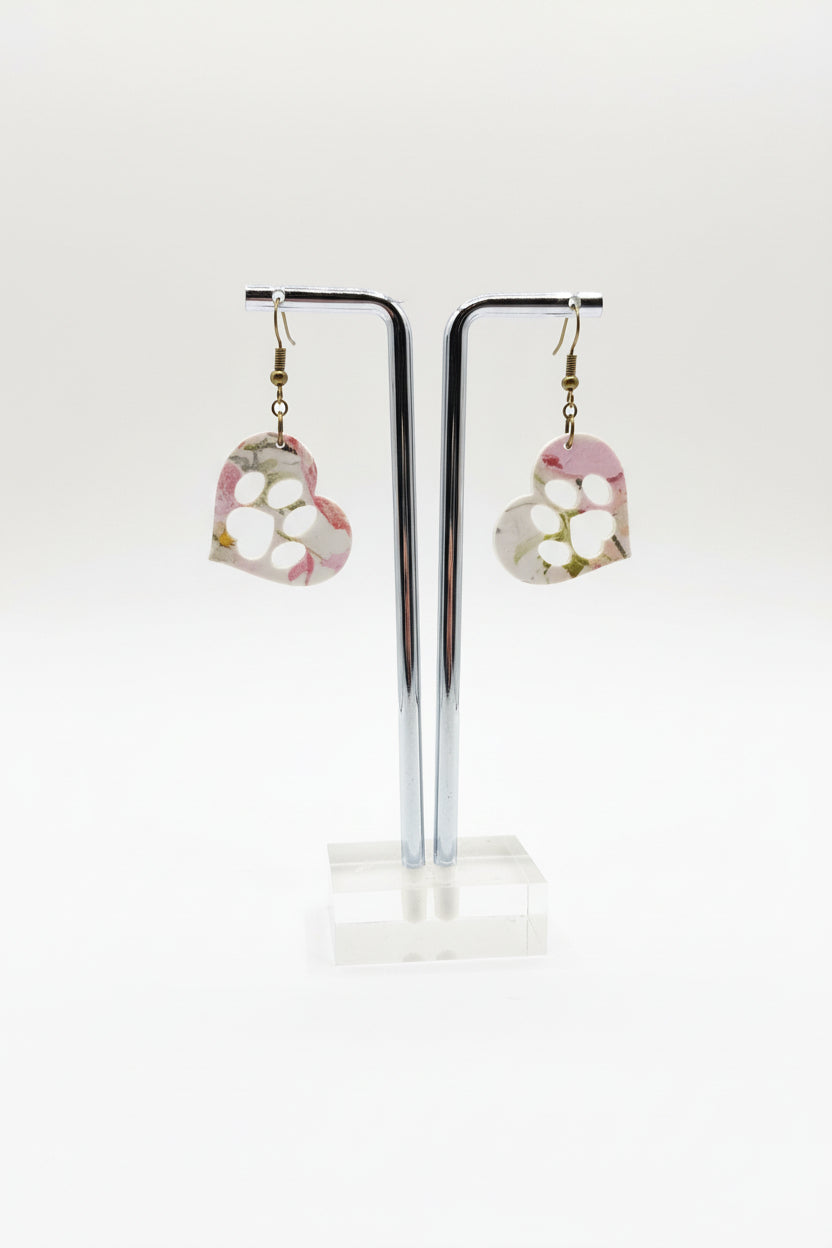 Botanical paw cutouts A