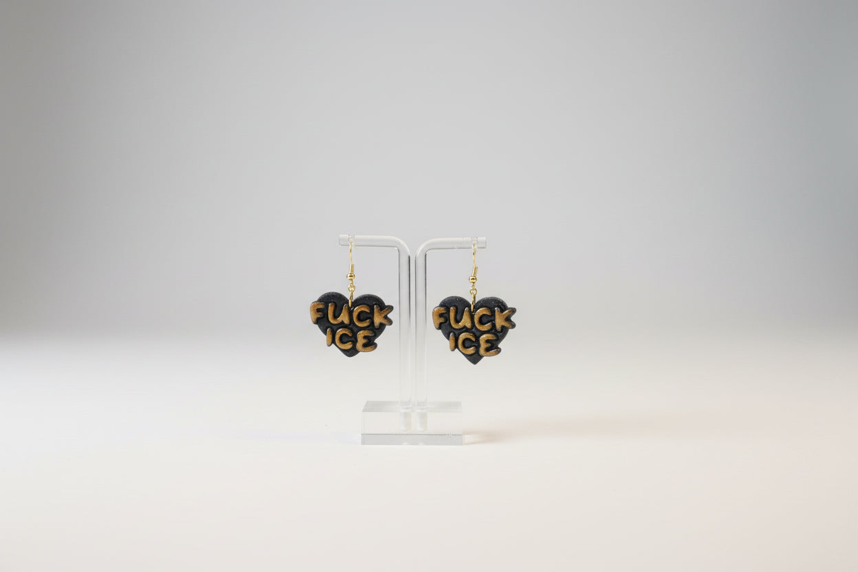 Black and gold fuck ice