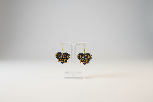 Black and gold fuck ice