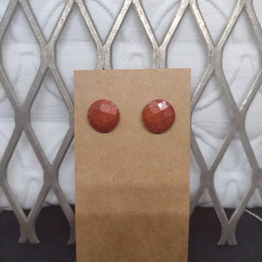 Copper fauceted circle