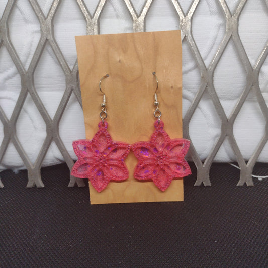 Pink snowflake