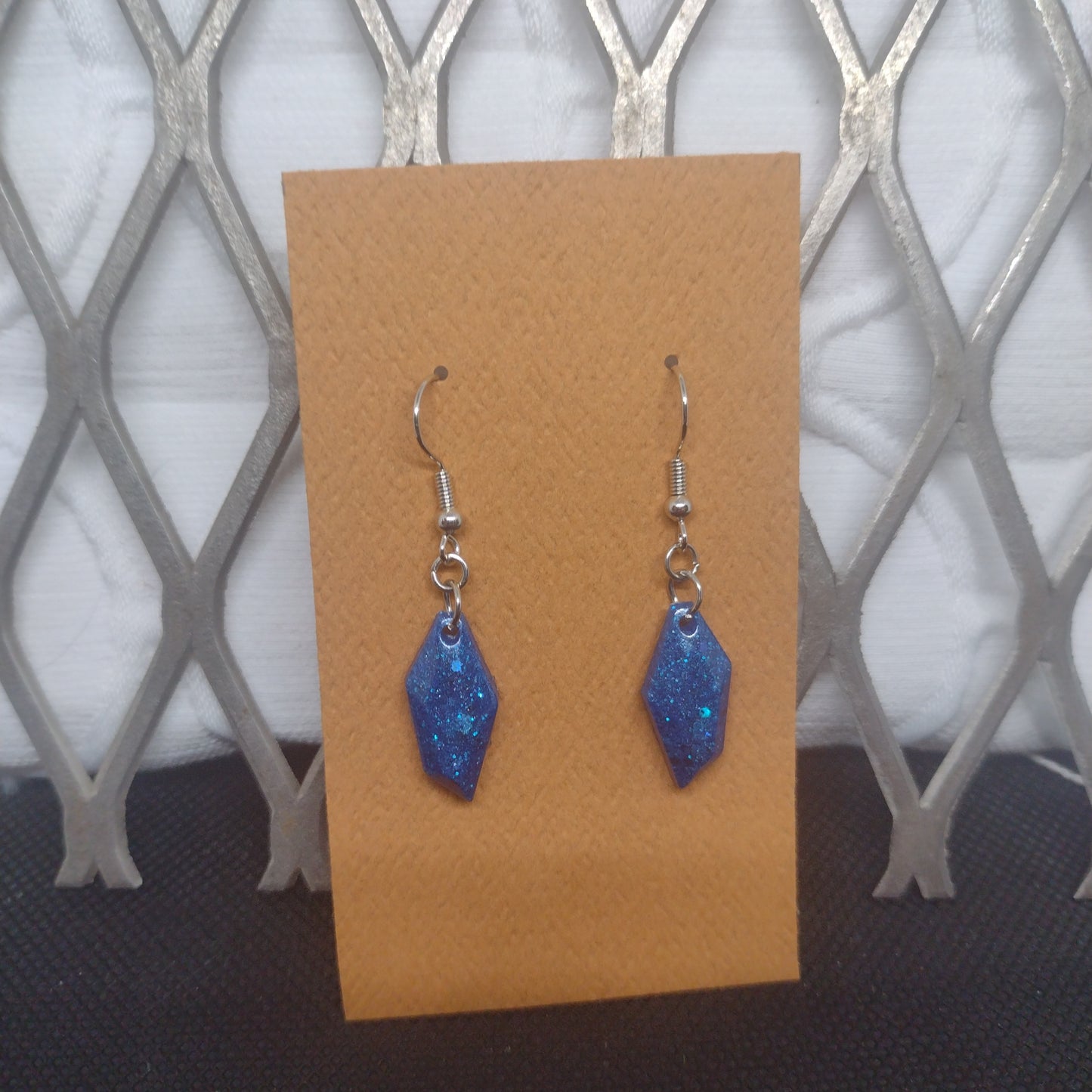 Medium blue rock shape